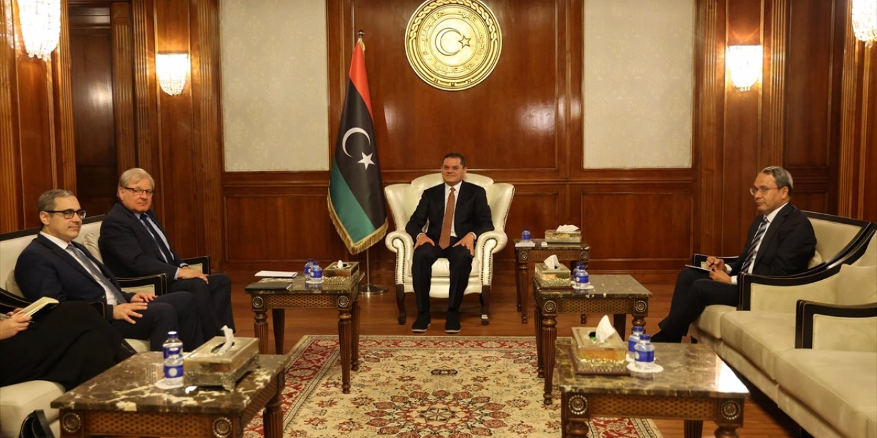 Libya Başbakanı ile ABD'nin Libya Özel Temsilcisi, "Libya'da seçimler" konusunu görüştü