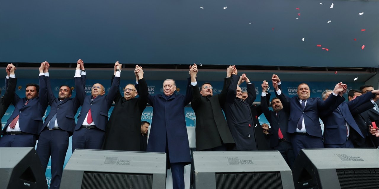 Cumhurbaşkanı ve AK Parti Genel Başkanı Erdoğan, Malatya mitinginde konuştu: (1)