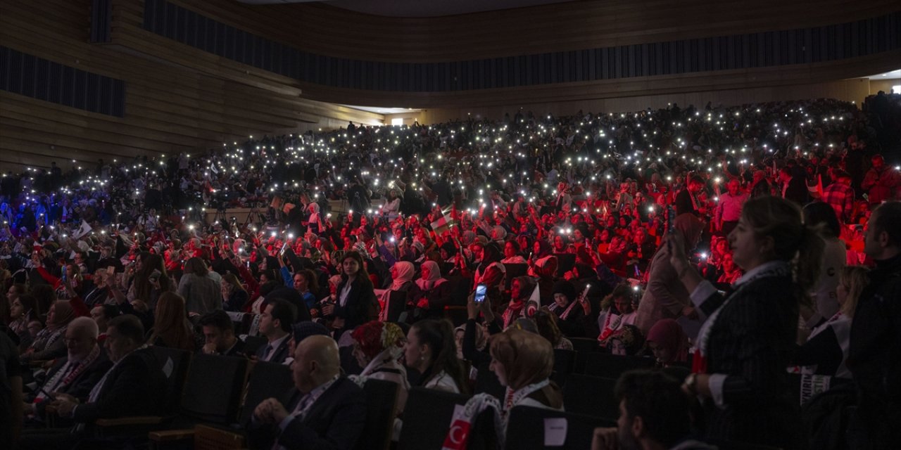 HAK-İŞ Genel Başkanı Arslan, Filistinli Kadınlarla Uluslararası Dayanışma Konferansı'nda konuştu: