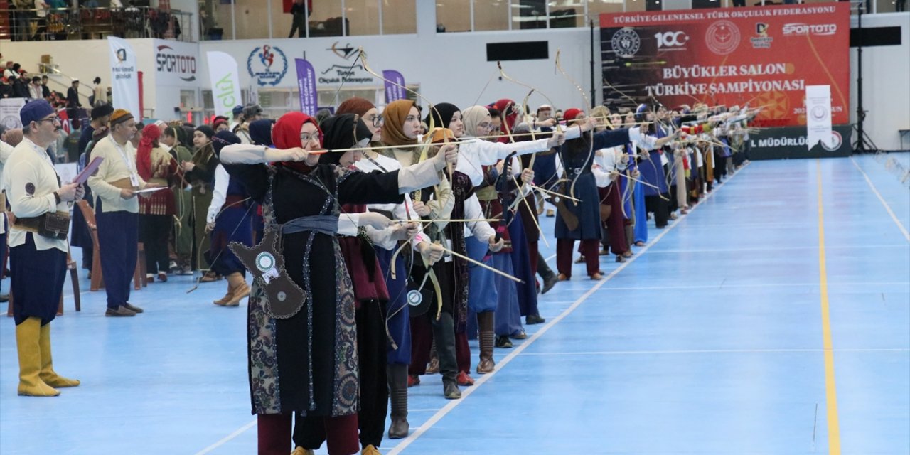 Geleneksel Türk Okçuluk Büyükler Türkiye Şampiyonası, Samsun'da başladı