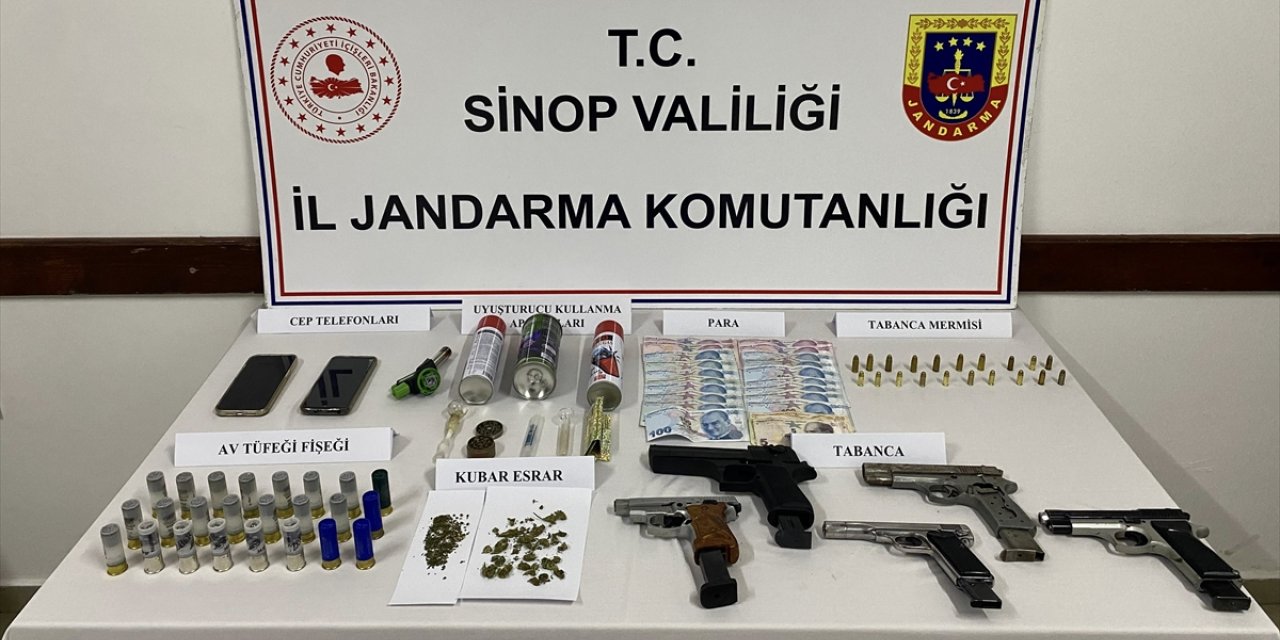 Sinop'ta silahlı yağma olayına ilişkin 2 kişi tutuklandı