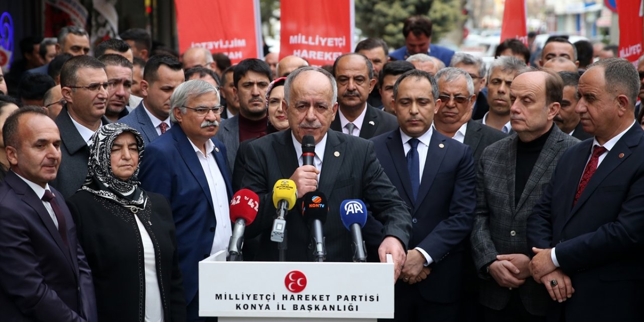 MHP Genel Başkan Yardımcısı Mustafa Kalaycı, Konya'da konuştu: