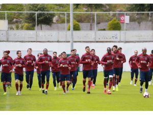 Trabzonspor'da Evkur Yeni Malatyaspor maçı hazırlıkları