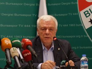 Bursaspor Kulübü Başkanı Ali Ay'dan iddialara yanıt