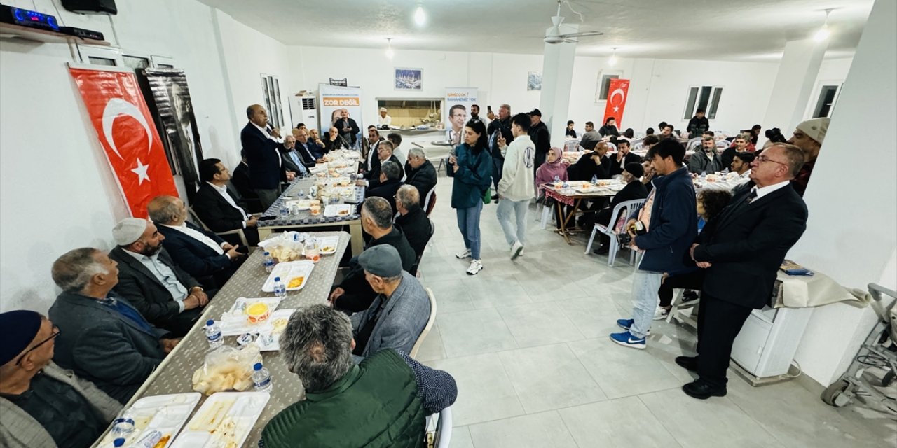 Muğla Büyükşehir Belediye Başkan adayı Ayaydın, ilk iftarı Bodrum'da yaptı