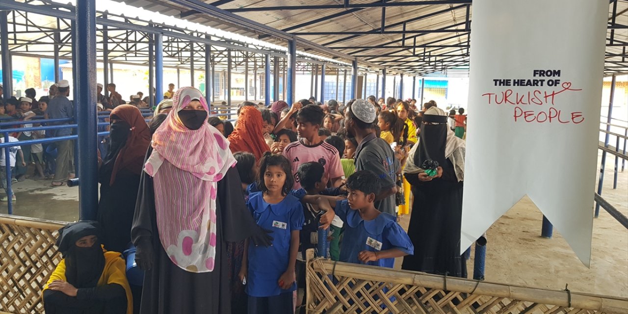 TİKA, Bangladeş'teki Arakanlı Müslüman mültecilere ramazan boyunca iftar verecek