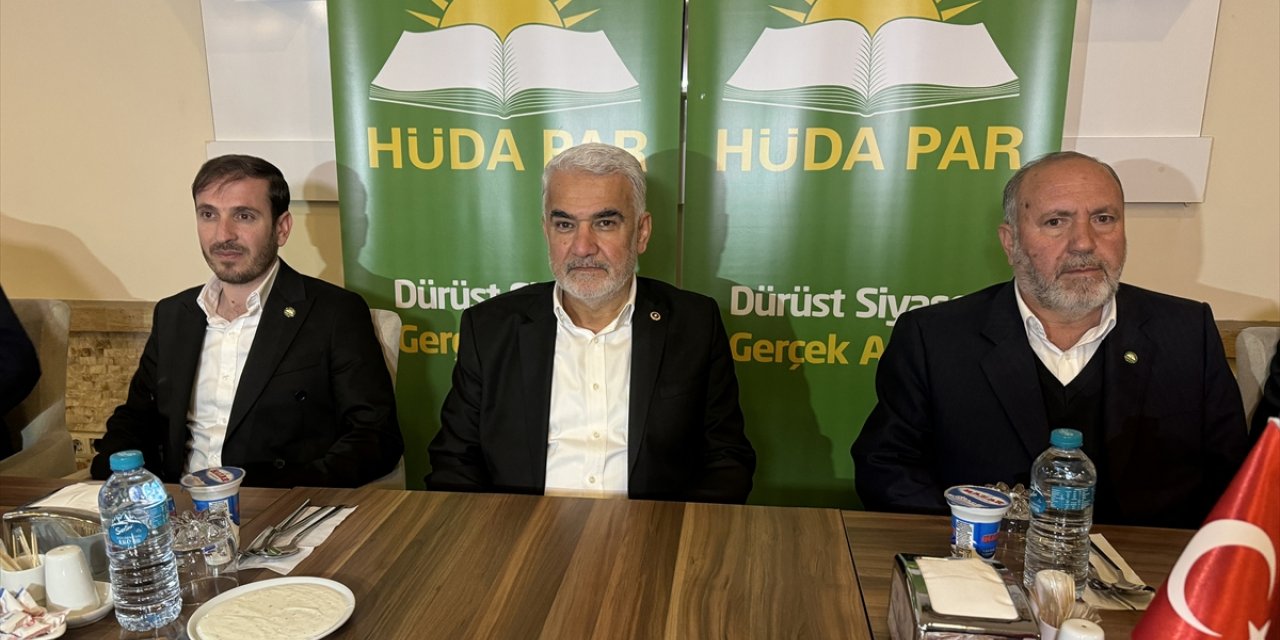 HÜDA PAR Genel Başkanı Yapıcıoğlu, Elazığ'da iftar programında konuştu: