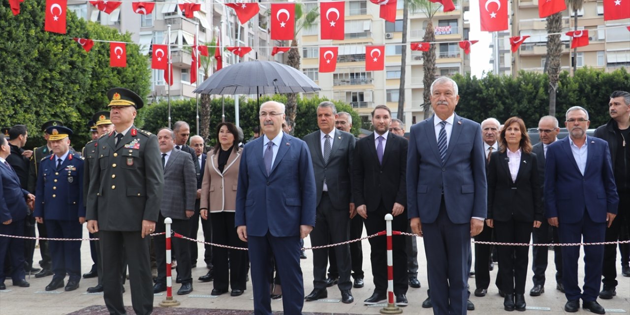 Atatürk'ün Adana'ya gelişinin 101. yıl dönümü kutlandı