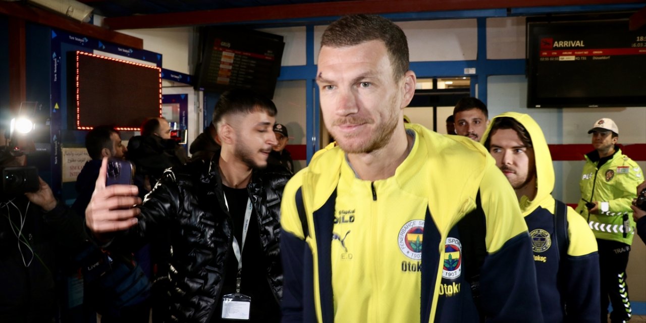 Fenerbahçe kafilesi Trabzon'a geldi
