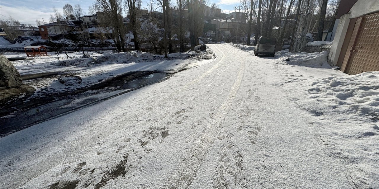 Erzurum, Ardahan ve Kars'ta kar yağışı ve soğuk hava etkili oluyor