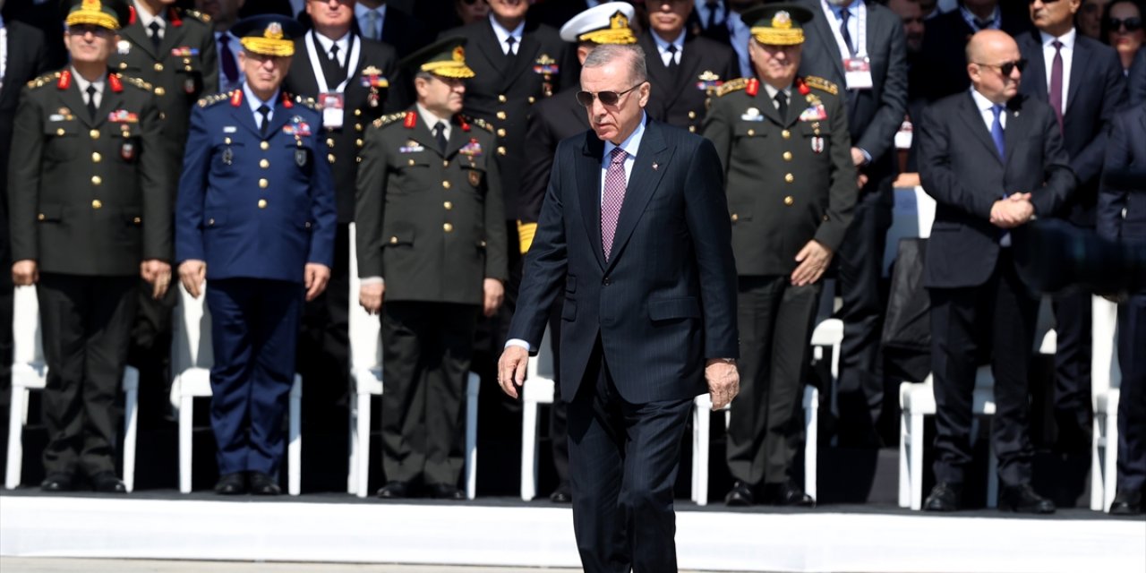 Cumhurbaşkanı Erdoğan, Çanakkale Deniz Zaferi'nin 109. Yıl Dönümü Töreni'nde konuştu: