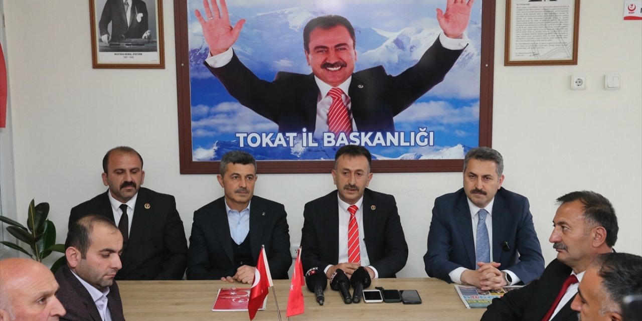 BBP Tokat İl Başkanı Omalar, Tokat'ta Eyüp Eroğlu'nu destekleyeceklerini açıkladı