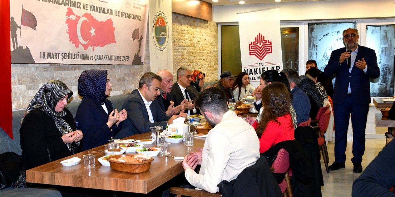 Tunceli ve Ardahan'da şehit aileleri ve gaziler için iftar programı düzenlendi