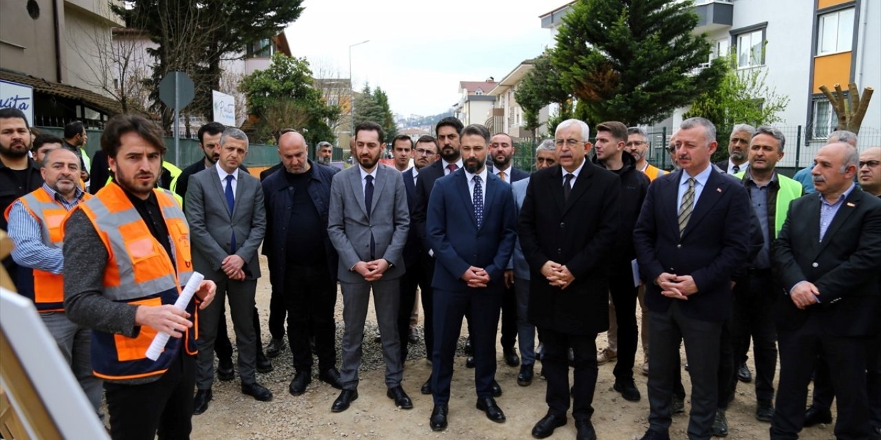 Kocaeli'de "Alikahya Stadyum Tramvay Hattı" çalışmaları başladı