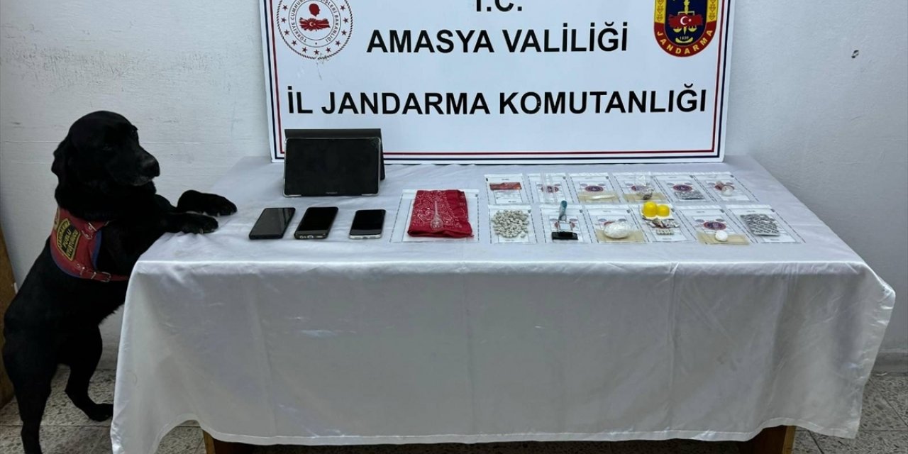 Amasya'da uyuşturucu operasyonunda 4 kişi tutuklandı
