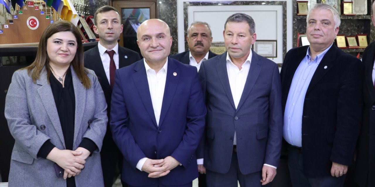 İYİ Parti Grup Başkanvekili Erhan Usta, Tekirdağ'da ziyaretlerde bulundu