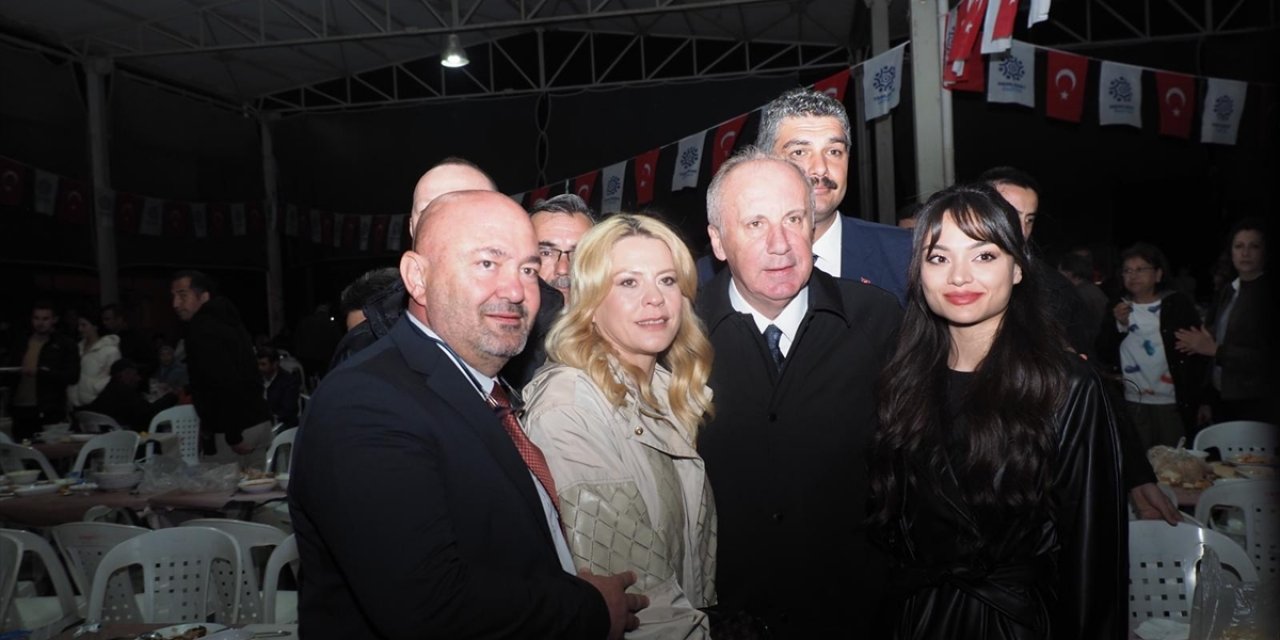 Memleket Partisi Genel Başkanı İnce, Aydın'da vatandaşlarla buluştu