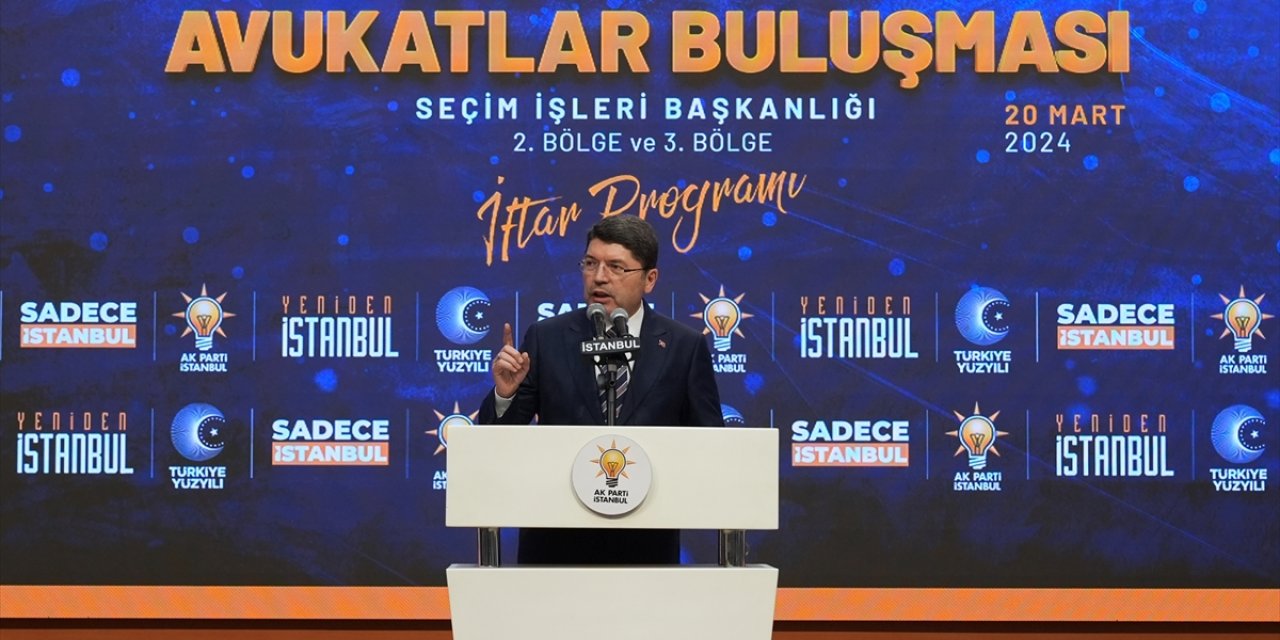 Adalet Bakanı Tunç "Avukatlar Buluşması"nda konuştu: