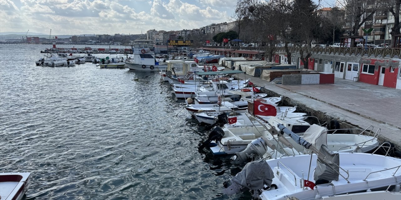 Tekirdağ'da deniz ulaşımına lodos engeli