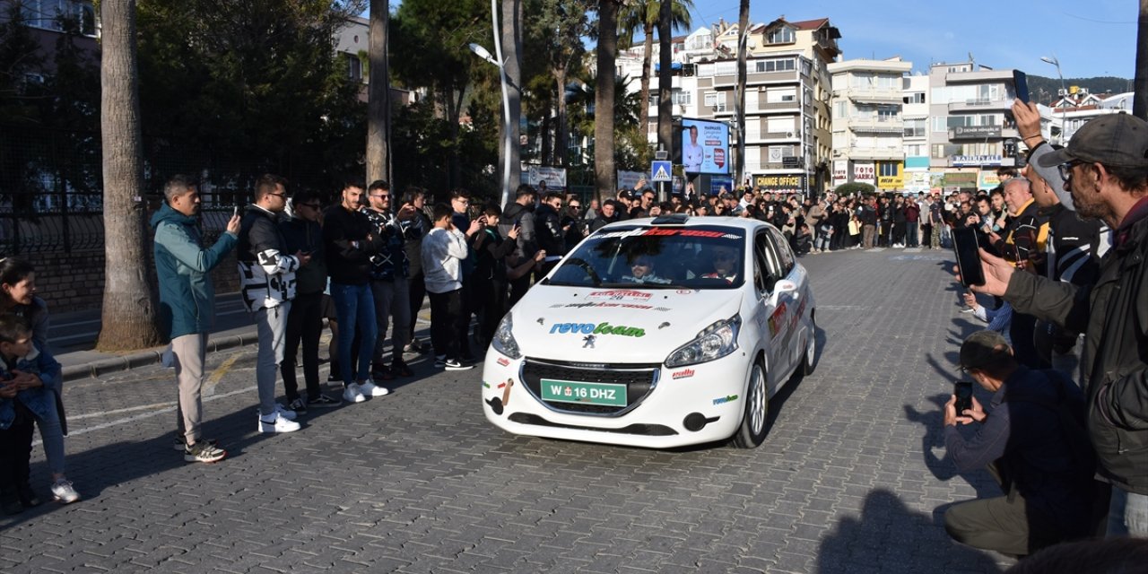 Türkiye Ralli Şampiyonası'nın ikinci ayağı Marmaris'te başladı