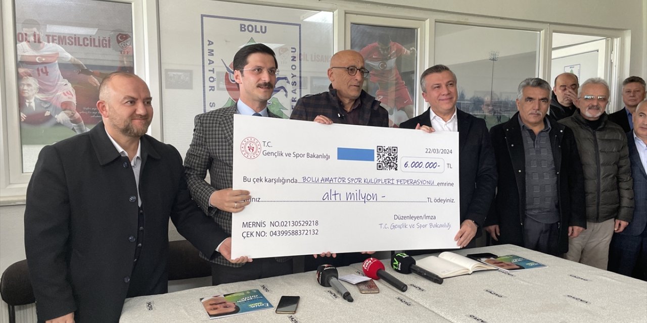 Bolu Belediye Başkan adayı Demirkol, Bakanlık eliyle spora 11 milyon lira kazandırdı: