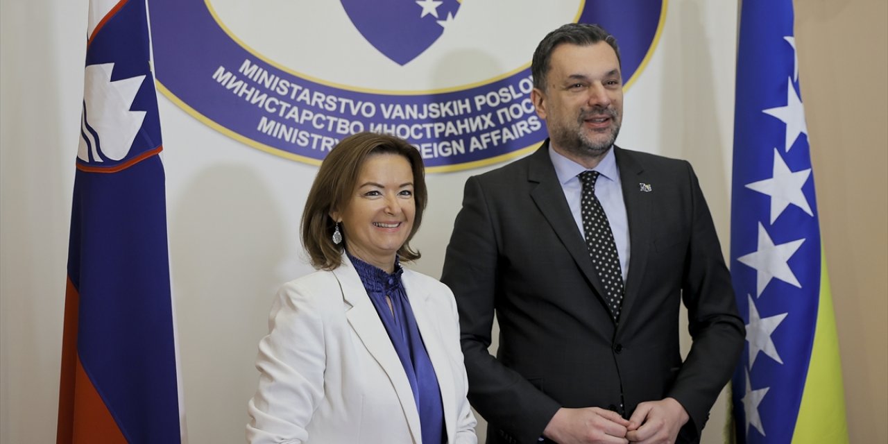 Slovenya Dışişleri Bakanı, Bosna Hersek'in her zaman Avrupa'nın parçası olacağını söyledi