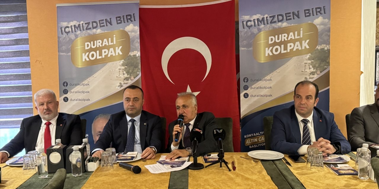 Cumhur İttifakı Konyaaltı Belediye Başkan adayı Kolpak, basın toplantısı düzenledi: