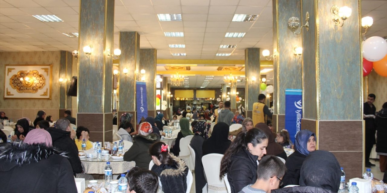 İyilik Derneği Malatya'da yetim çocuklara iftar verdi