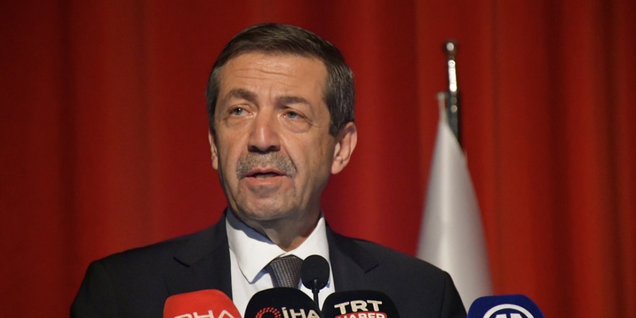 KKTC Dışişleri Bakanı Tahsin Ertuğruloğlu, Bursa'da konuştu: