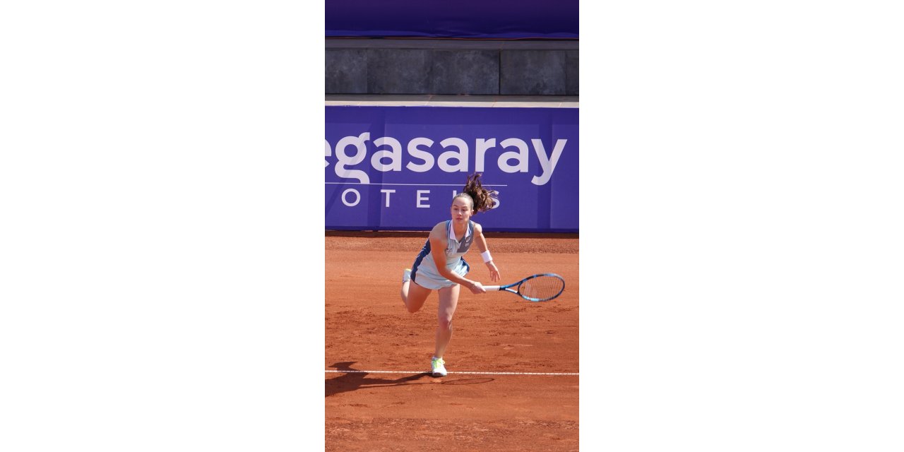 Milli tenisçi Zeynep Sönmez, Megasaray Hotels Açık'ta ikinci tura çıktı