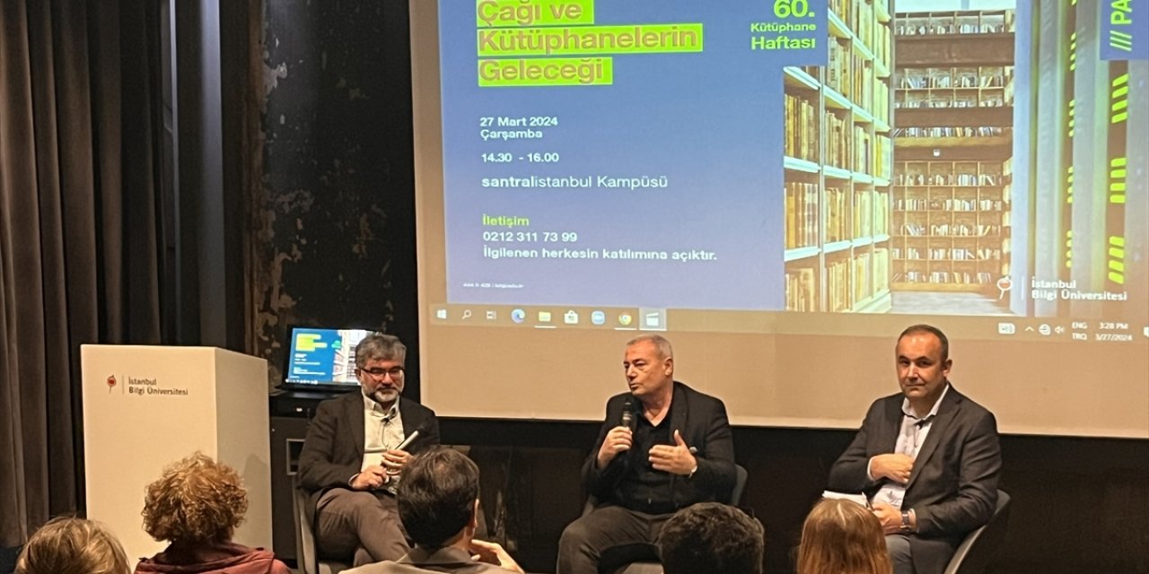 İstanbul Bilgi Üniversitesinde "Yapay Zeka Çağı ve Kütüphanelerin Geleceği" konuşuldu