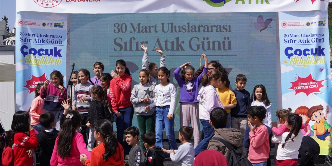 Depremden etkilenen illerde çocuklara özel Sıfır Atık Günü etkinlikleri düzenlendi
