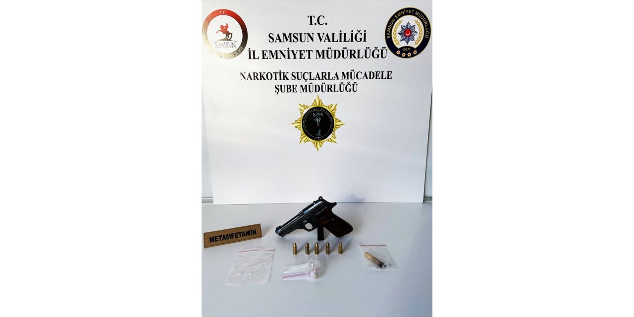 Samsun'da uyuşturucu operasyonunda 4 zanlı yakalandı