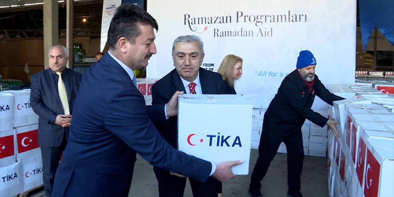 TİKA'dan Azerbaycan'daki ihtiyaç sahibi ailelere ramazan yardımı