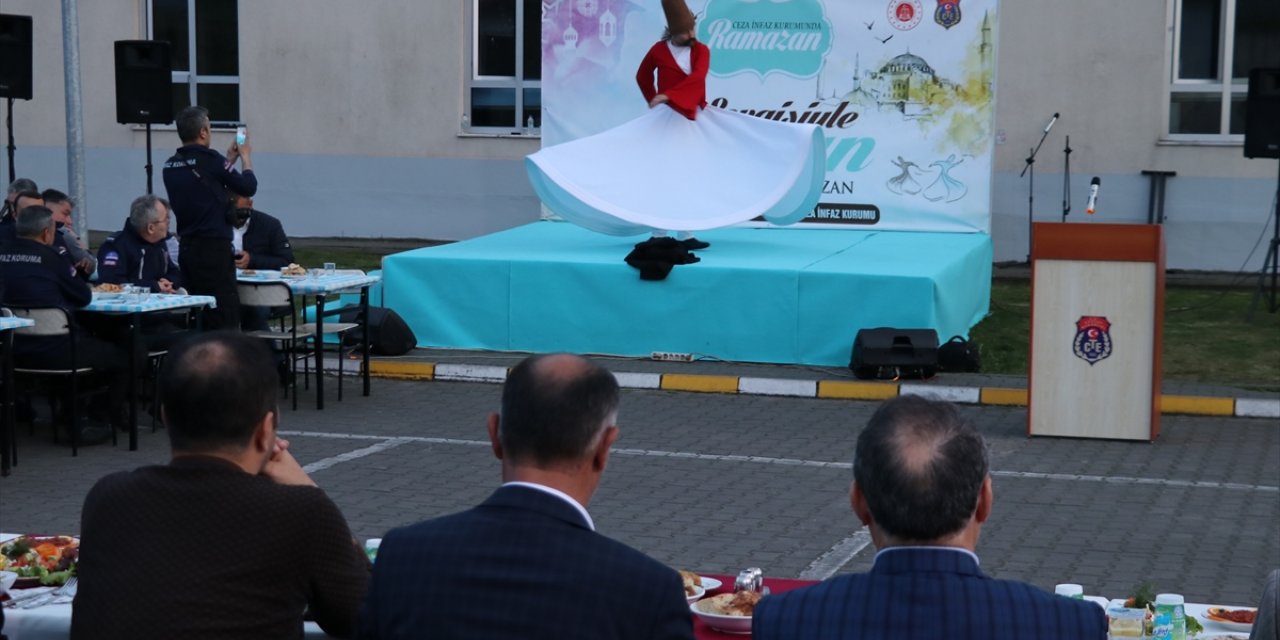 Zonguldak M Tipi Kapalı ve Açık Ceza İnfaz Kurumu'nda iftar programı düzenlendi