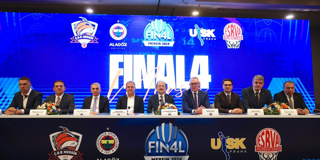 Mersin'deki FIBA Kadınlar Avrupa Ligi Dörtlü Final'ine doğru