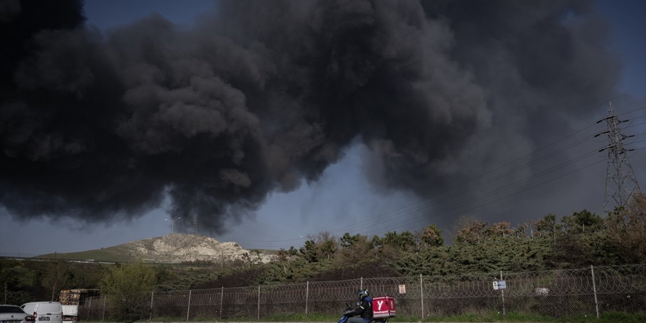 GÜNCELLEME - Ankara Hurdacılar Sanayi Sitesi'nde yangın çıktı