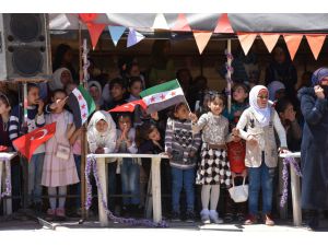 Azez'de 23 Nisan kutlamaları