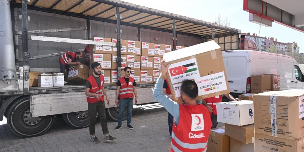 Konya'dan Gazzeli çocuklara oyuncak ve eşofman gönderilecek