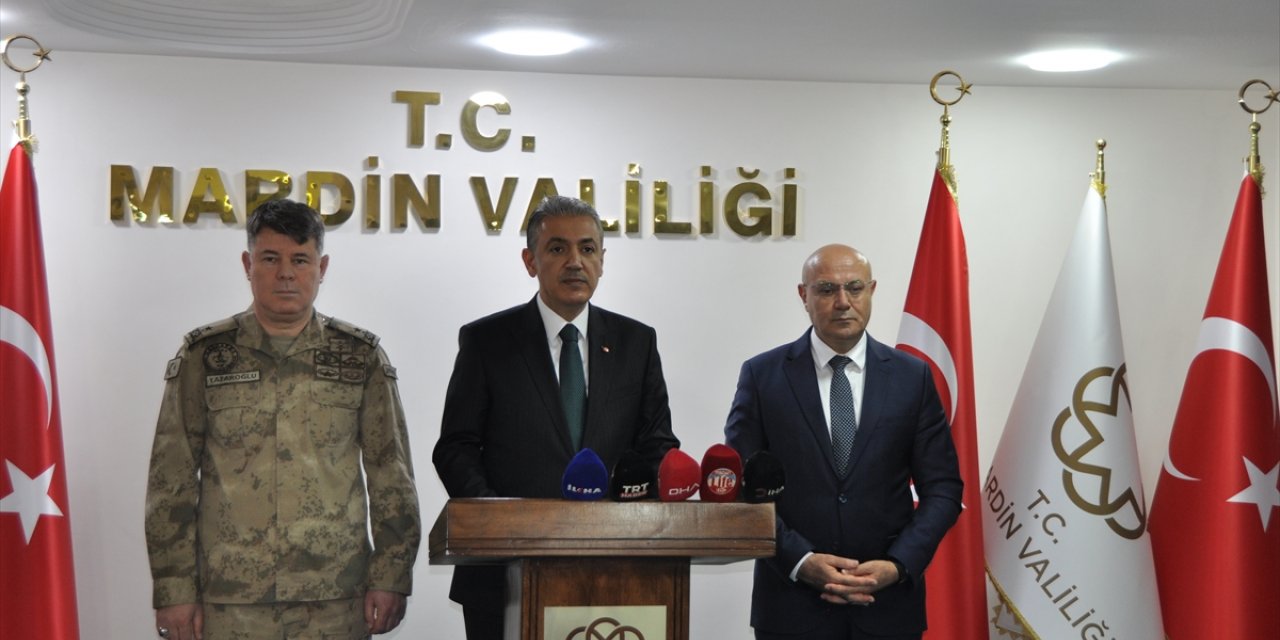 Mardin Valisi Akkoyun, "Asayiş ve Güvenlik Değerlendirme Toplantısı"nda konuştu: