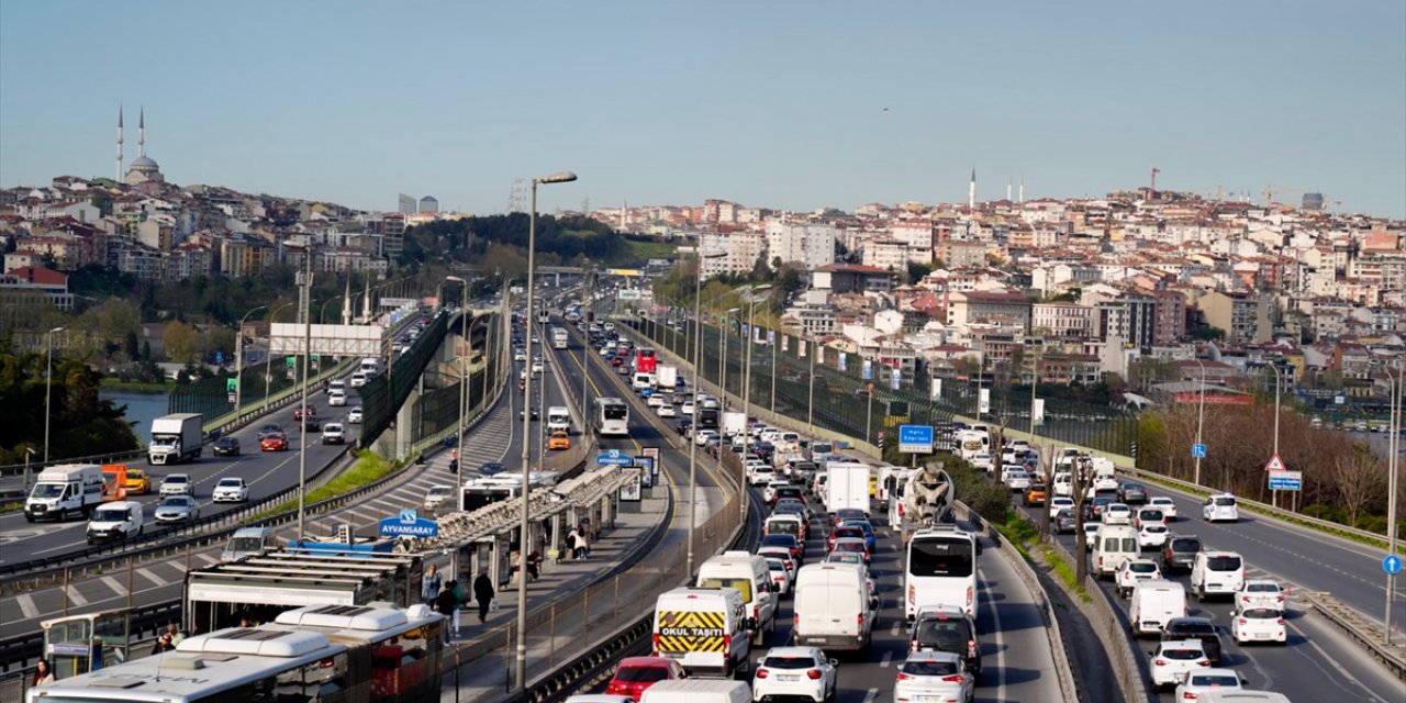 İstanbul'da bayram öncesi trafik yoğunluğu