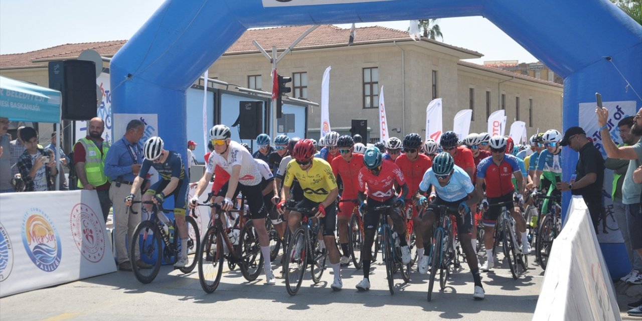 Mersin Uluslararası Bisiklet Turu'nda üçüncü etap tamamlandı