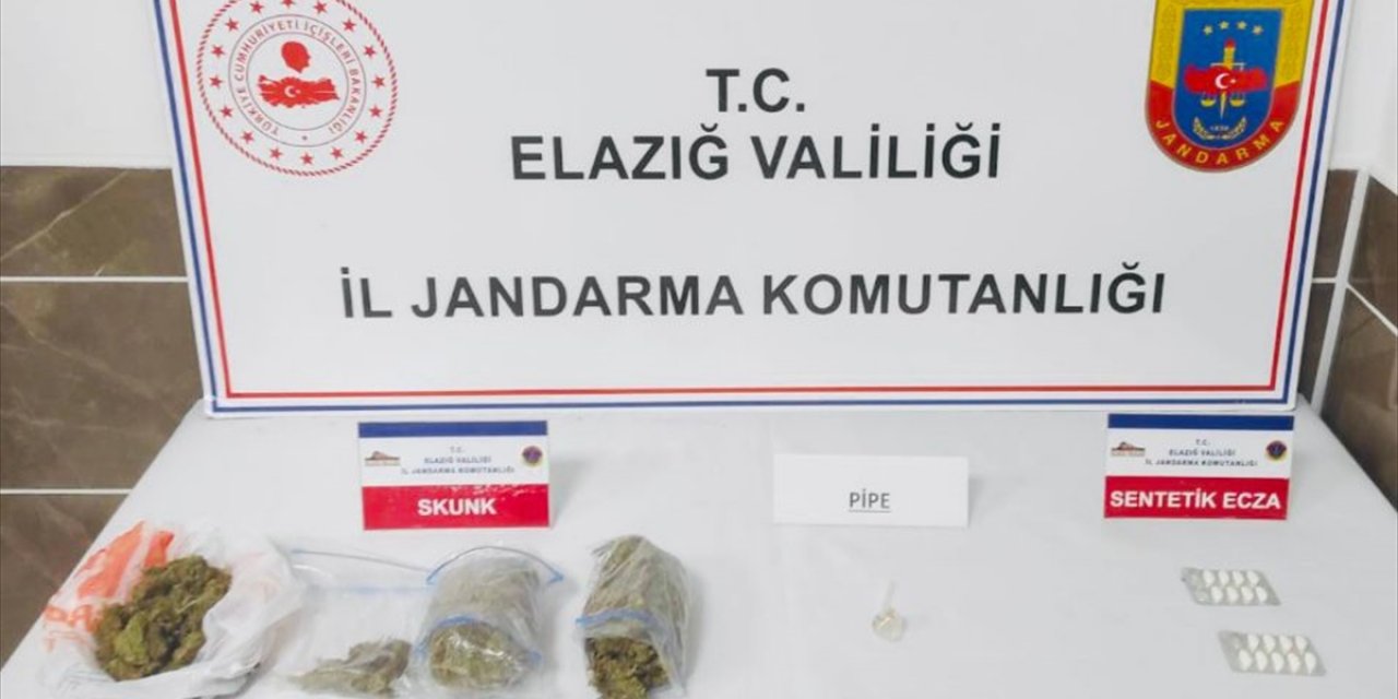 Elazığ’da uyuşturucu operasyonunda 5 şüpheli yakalandı