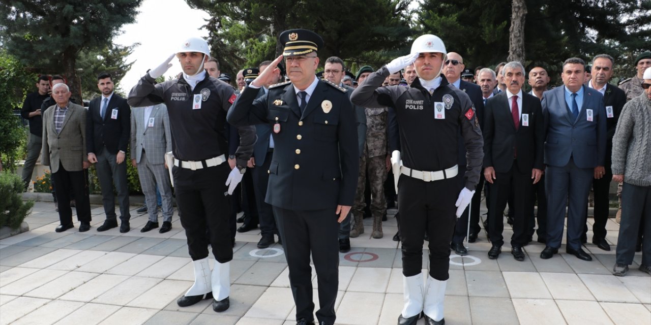 Deprem bölgesinde Türk Polis Teşkilatının kuruluşunun 179. yıl dönümü kutlandı