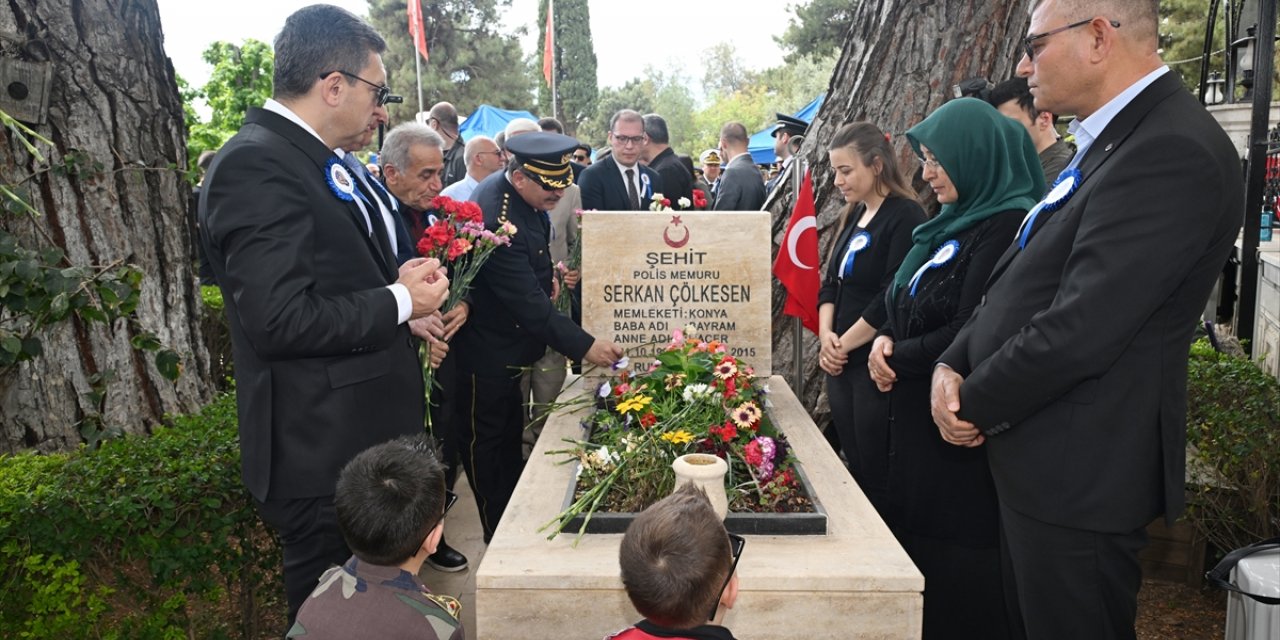 Antalya, Muğla ve Burdur'da  Türk Polis Teşkilatının kuruluşunun 179. yıl dönümü kutlandı