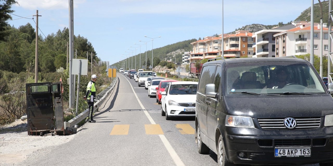 Muğla'daki turizm merkezlerinde bayram yoğunluğu