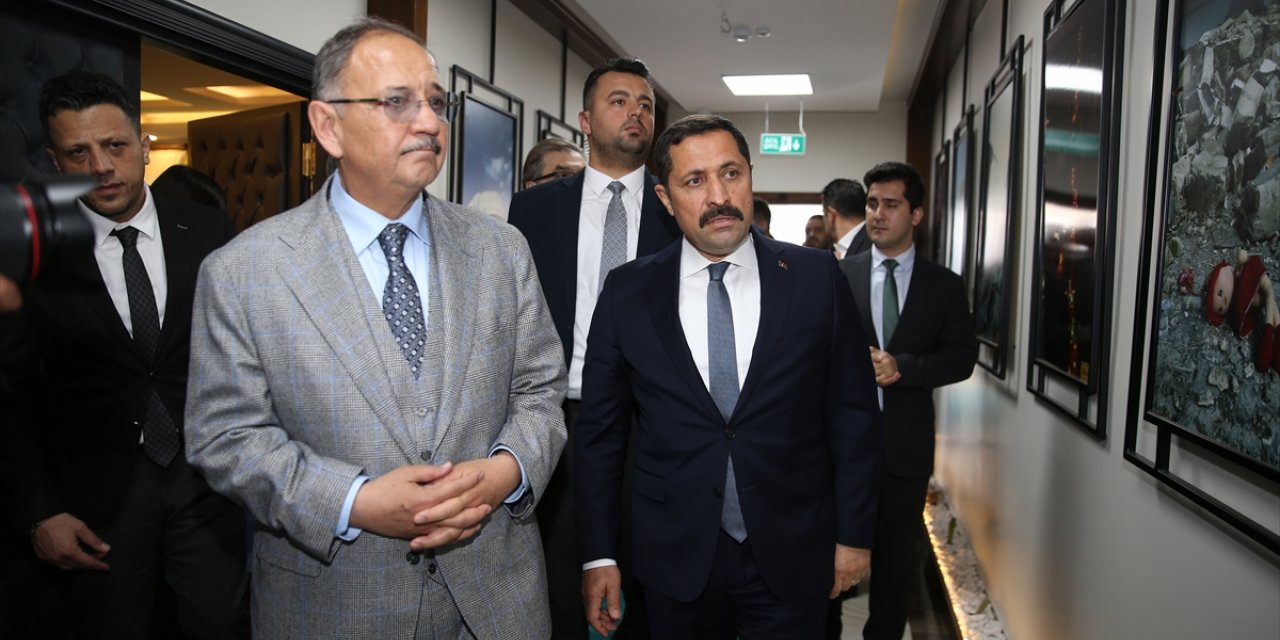 Çevre, Şehircilik ve İklim Değişikliği Bakanı Özhaseki, Hatay'da konuştu: