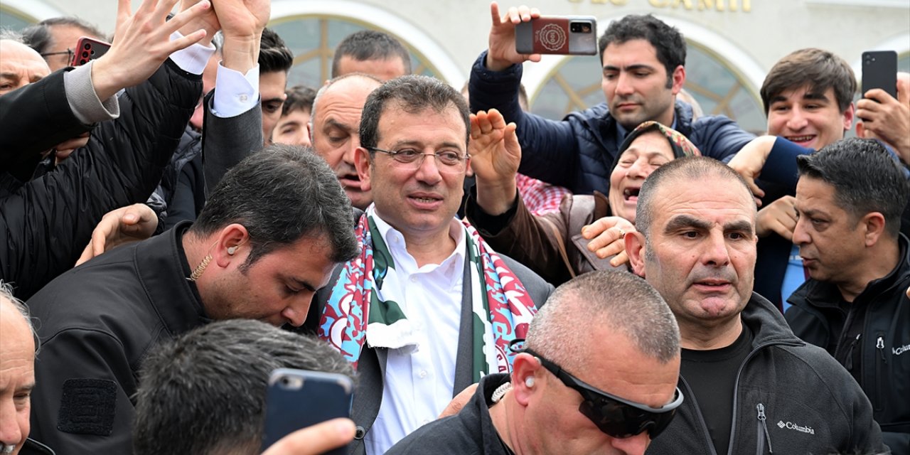 İBB Başkanı İmamoğlu, memleketi Trabzon'da ziyaretlerde bulundu