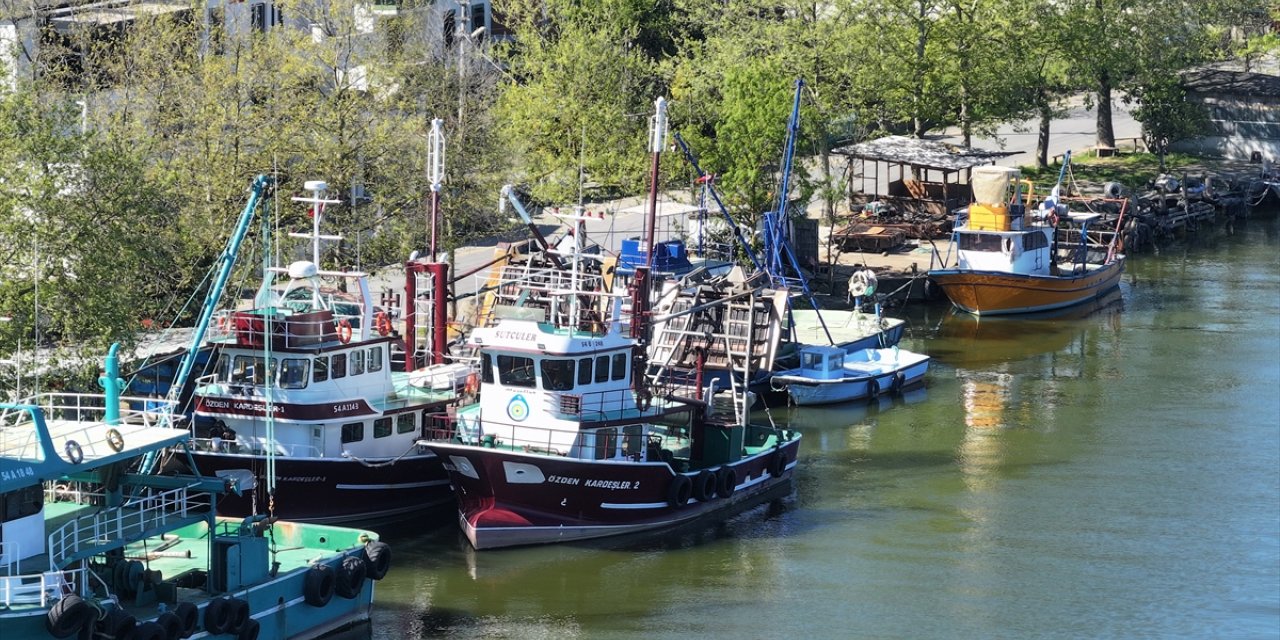 Sakarya, Zonguldak ve Kocaeli'de balıkçılar, av yasağının başlamasıyla limanlara demirledi