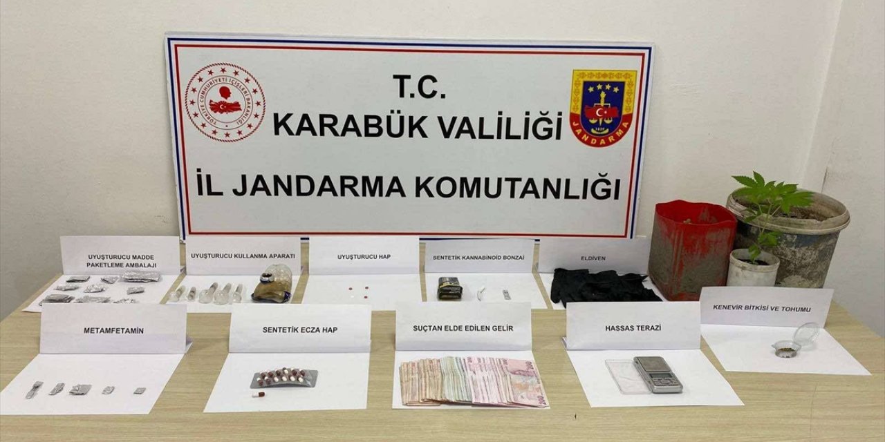 Karabük'te uyuşturucu operasyonlarında yakalanan 4 zanlı tutuklandı
